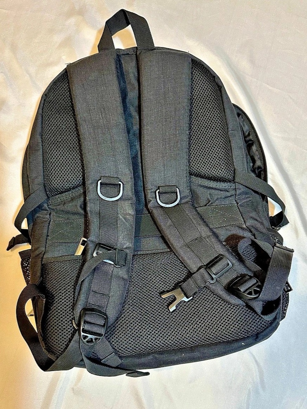 Black Laptop Backpack - Picture 3 of 10